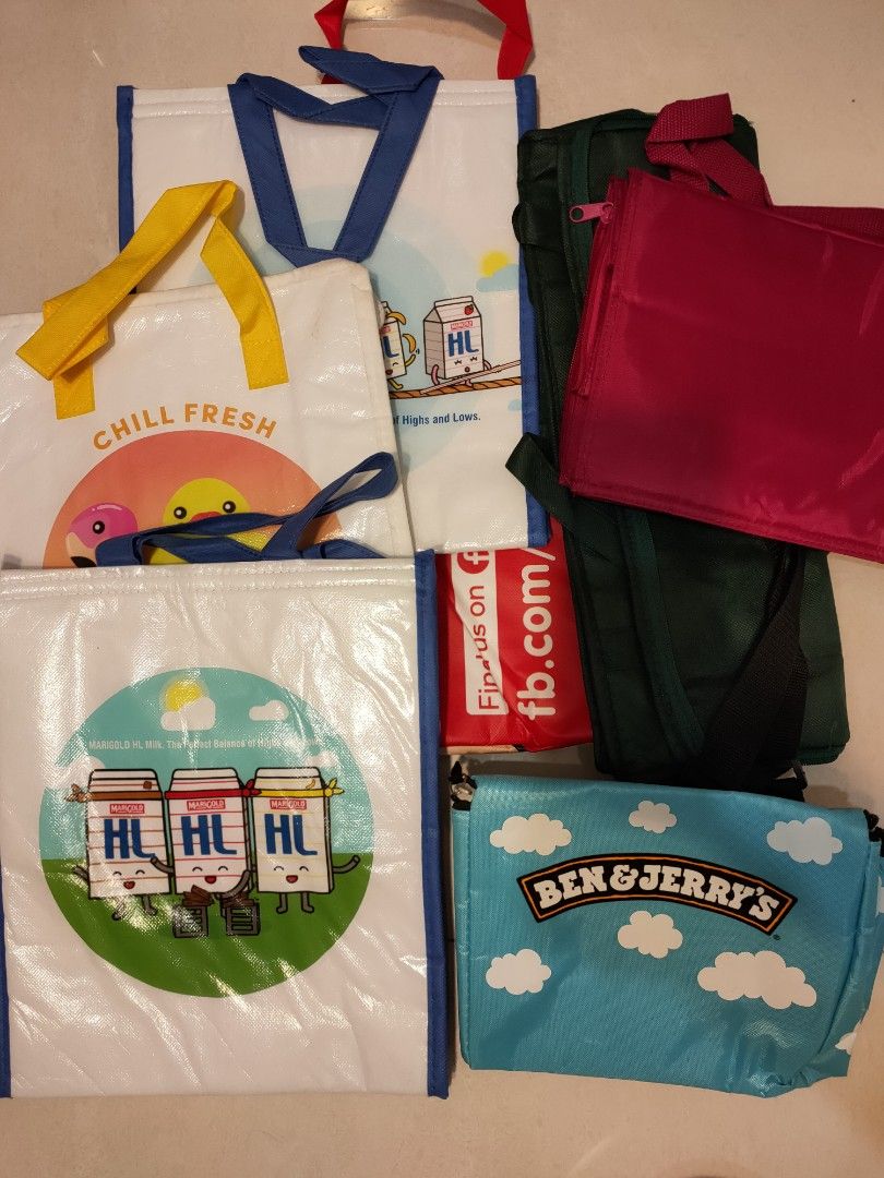 Recycling cooler bag, Food & Drinks, Other Food & Drinks on Carousell