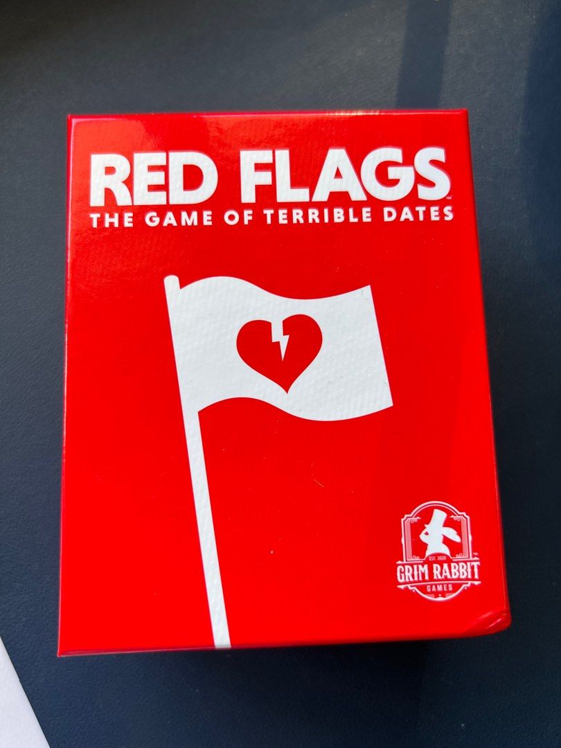 Red Flags Card Game, Hobbies & Toys, Toys & Games on Carousell
