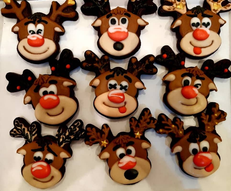 Reindeer Chrismas Cookie, Food & Drinks, Homemade Bakes on ...