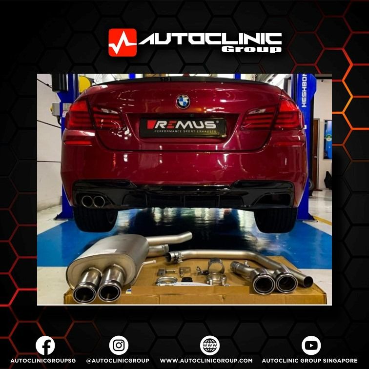Remus 2011 BMW 1 Series F20 5 Door / F21 3 Door (N13B16) Axle Back Exhaust main image 1