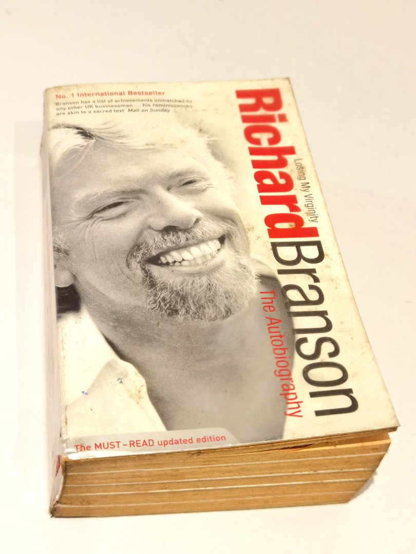 Richard Branson Losing My Virginity The Autobiography Book Hobbies And Toys Books And Magazines 0536