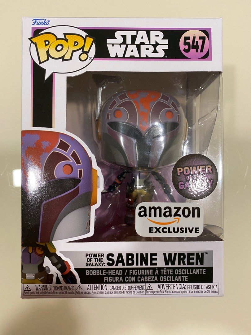 Sales Funko Pop Star Wars Sabine Wren With Darksaber Power Of The Galaxy Series Amazon 4419