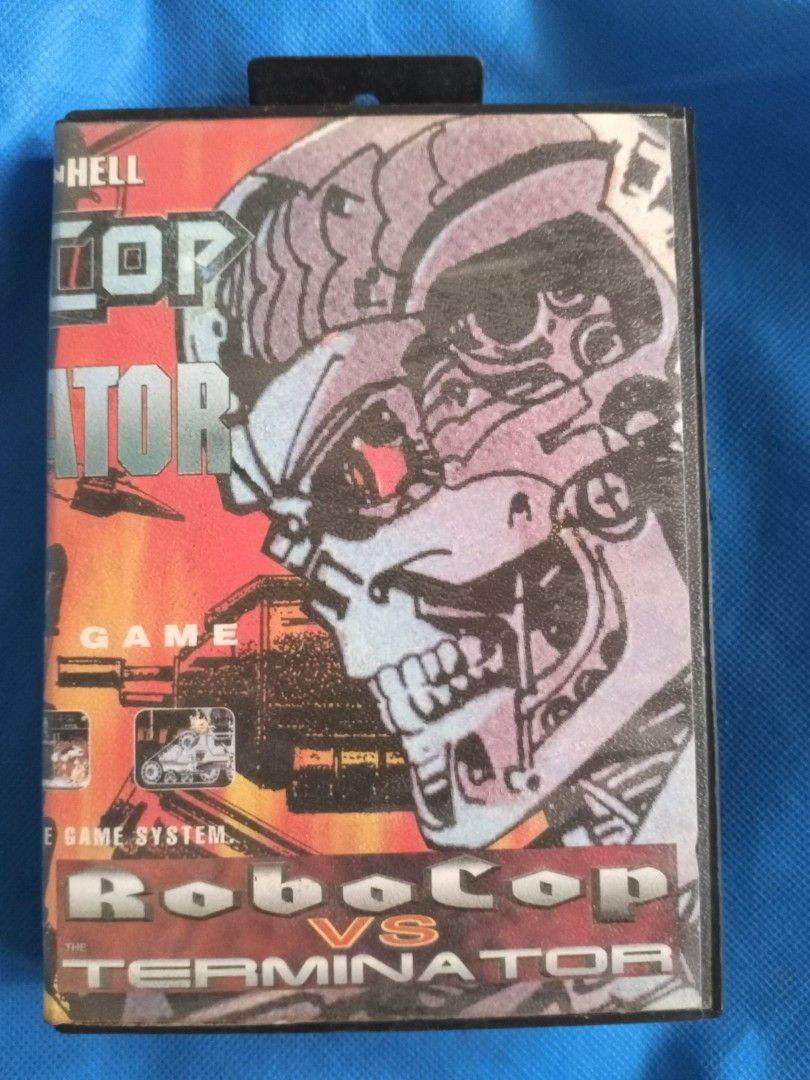 SEGA Megadrive Cartridge Game RoboCop VS Terminator, Video Gaming, Video  Games, Others on Carousell