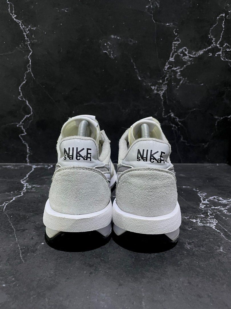 Sepatu Nike Sacai x LD Waffle Summit White made in China size US 8.5 42  insole 26.5cm