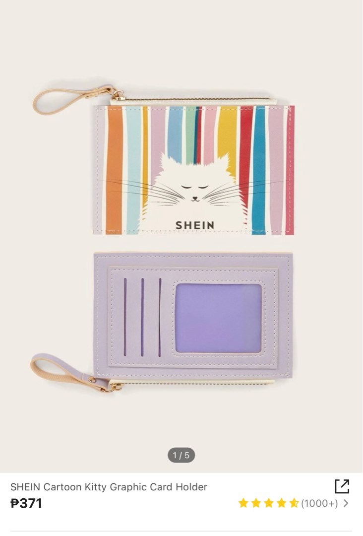 Brand new Shein Card holder, Women's Fashion, Bags & Wallets, Wallets