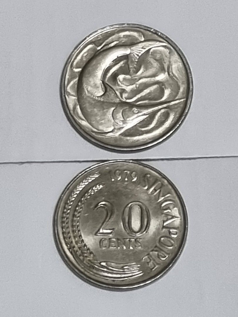 Singapore Old Coins, Hobbies & Toys, Memorabilia & Collectibles