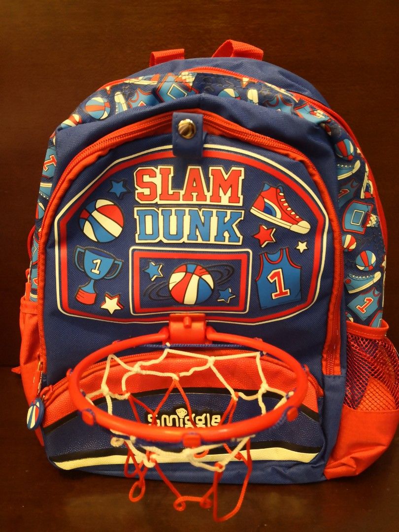 Smiggle basketball backpack discount