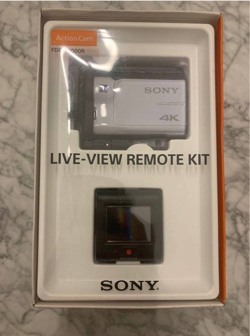 Sony FDRX3000R Live View remote Kit, Photography, Video Cameras on