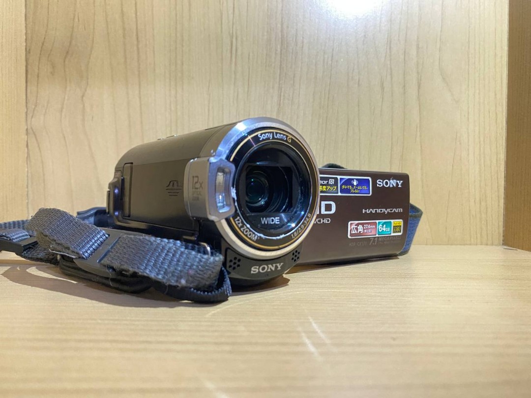 🎥SONY HDR-CX370 HANDYCAM🎥, Photography, Video Cameras on Carousell