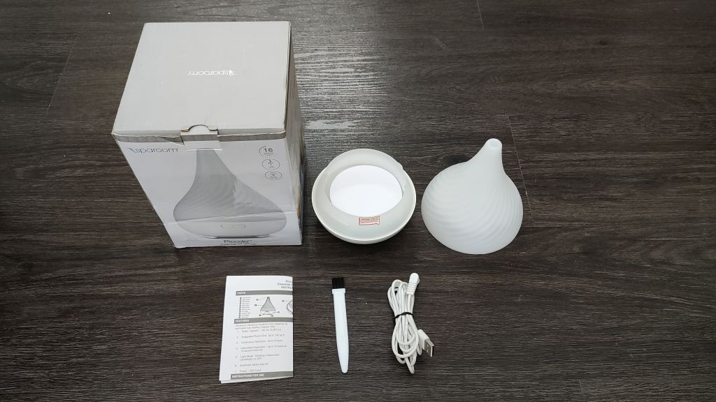 Sparoom Piccolo Essential Oil Diffuser, Furniture & Home Living, Home