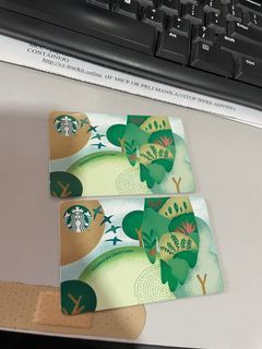 Starbucks promo card