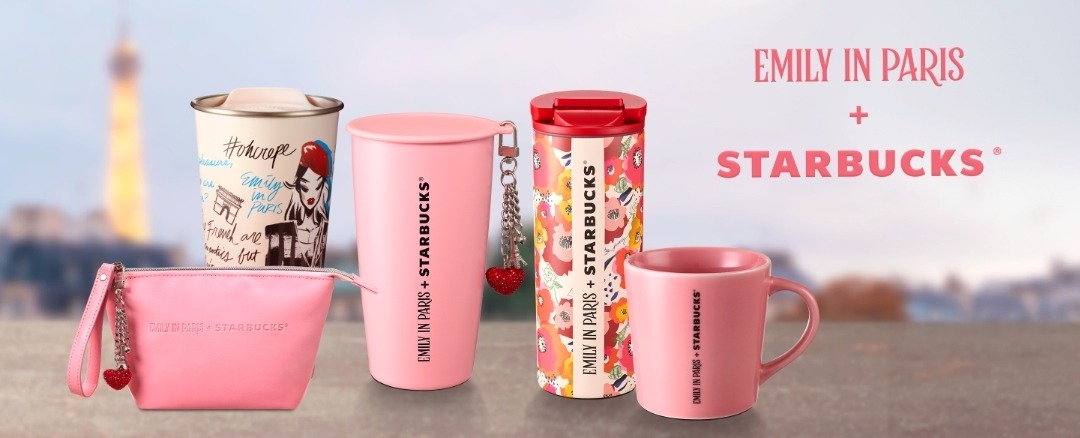 Starbucks® and 'Emily in Paris' bring fun Parisian style collection to Asia