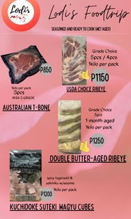 Steak USDA choice ribeye
