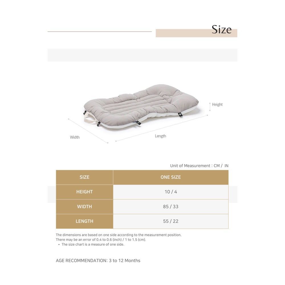 Sunday Hug Korea Baby Lounger, Babies & Kids, Baby Nursery & Kids Furniture, Cots & Cribs on