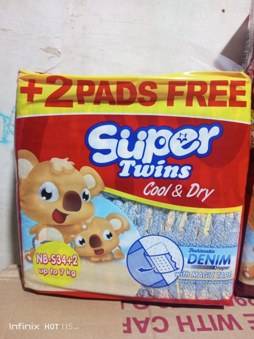 Super twins deals diaper newborn price