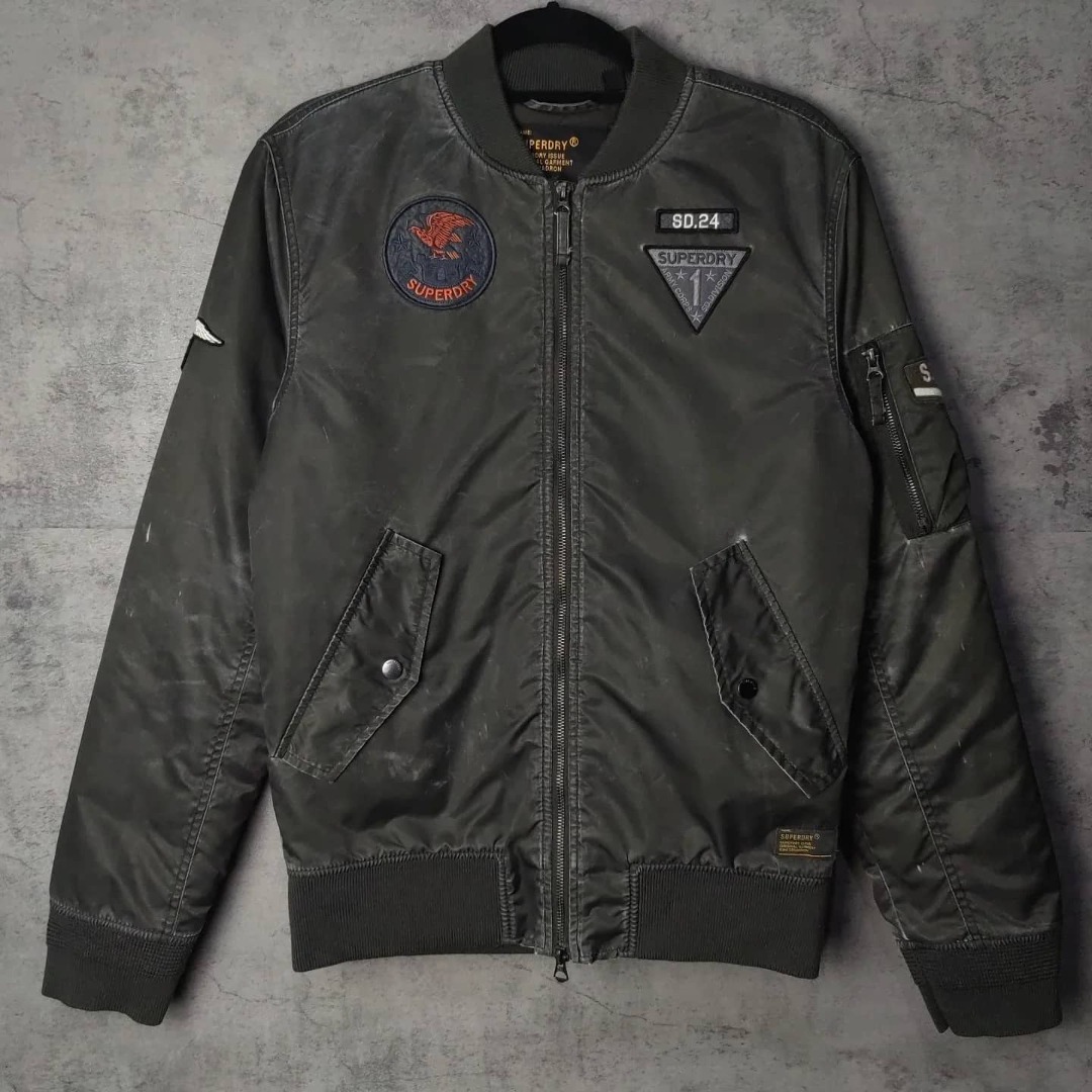 SUPERDRY Limited Edition Flight Bomber Jacket Men s Fashion