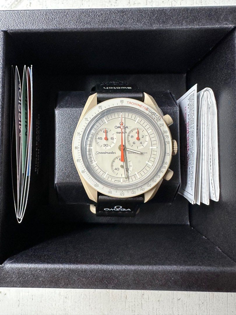 Swatch x Omega Moonswatch Mission to Jupiter, Men's Fashion 