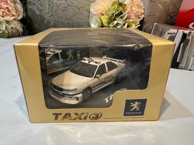 TAXI 3 Movie Racing Version PEUGEOT 406 1:43, Hobbies & Toys, Toys 