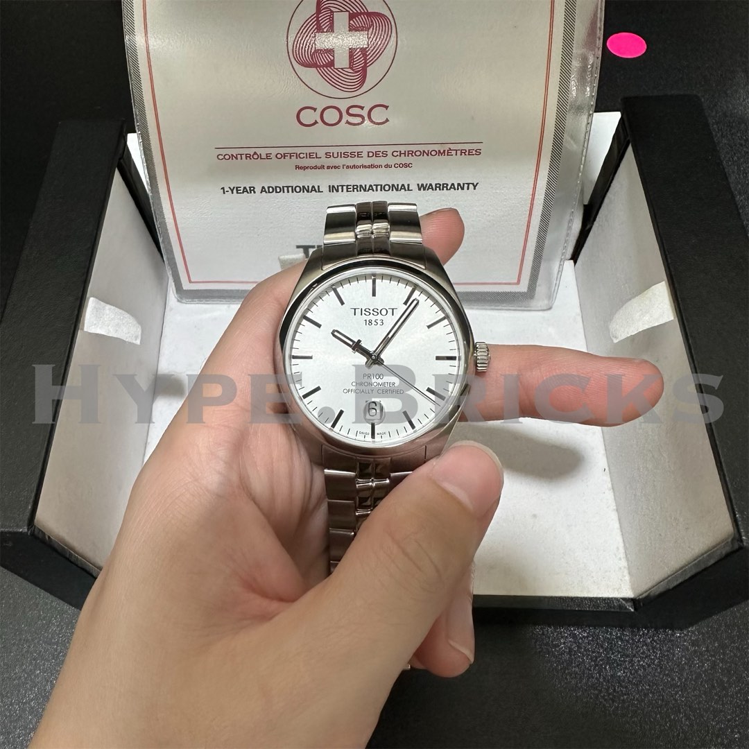 Tissot pr 100 powermatic 80 cosc review store