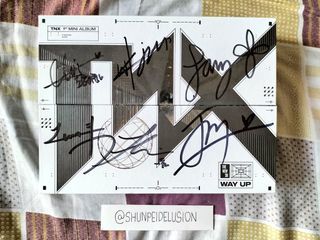 TNX WAY UP SIGNED ALBUM #01