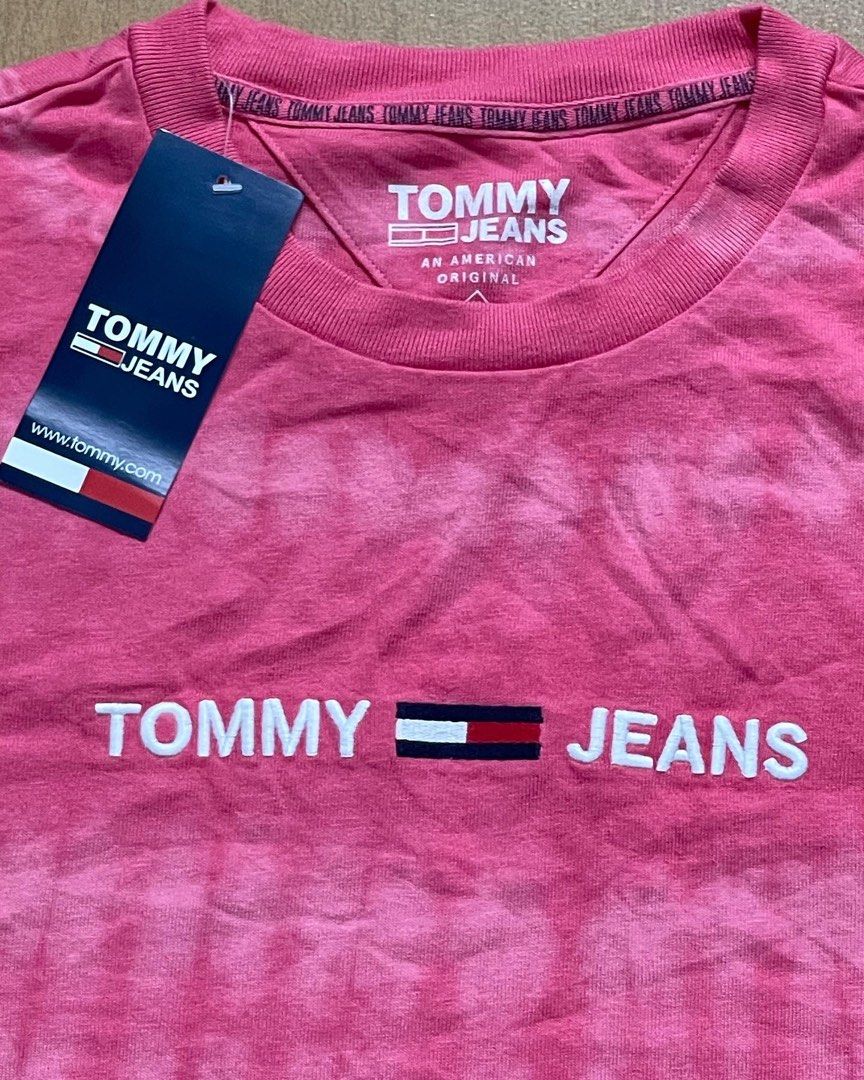 TOMMY JEANS (Category: Tshirts & Polo Shirts ) located in Angeles City. Submitted by alienstuff01 (Listing ID 1201420575, Image 2). Description: Size: medium Dimensions Width: 19 Length: 28 Condition: Excellent with tag Issues/flaws: None.