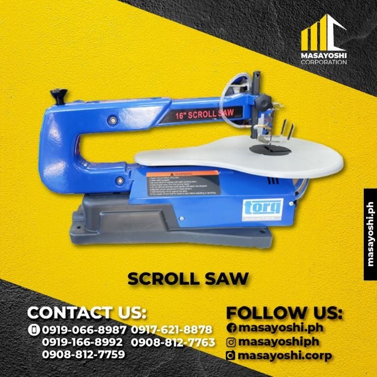 Torq Scroll Saw | Cutting Machine | Torq | Scroll Saw | Torq Machines (Category: Construction Tools & Equipment) located in Las Pinas. Submitted by deiso.hillary (Listing ID 1201301010, Image 1). Description: 𝗞𝗶𝗻𝗱𝗹𝘆 𝗖𝗮𝗹𝗹/𝗖𝗼𝗻𝘁𝗮𝗰𝘁 𝗼𝘂𝗿 𝗦𝗮𝗹𝗲𝘀 𝗗𝗲𝗽𝗮𝗿𝘁𝗺𝗲𝗻𝘁 𝗳𝗼𝗿 𝘁𝗵𝗲 𝗮𝘃𝗮𝗶𝗹𝗮𝗯𝗶𝗹𝗶𝘁𝘆 𝗮𝗻𝗱 𝗺𝗼𝗾 𝗼𝗳 𝘁𝗵𝗲 𝗽𝗿𝗼𝗱𝘂𝗰𝘁. ᴀʟʟ ᴘʀɪᴄᴇꜱ ᴀʀᴇ ꜱᴜʙᴊᴇᴄᴛ ᴛᴏ ᴄʜᴀɴɢᴇ ᴡɪᴛʜᴏᴜᴛ ᴘʀɪᴏʀ ɴᴏᴛɪᴄᴇ ᴅᴜᴇ ᴛᴏ ꜰʟᴜᴄᴛᴜᴀᴛɪᴏɴ. 𝗢𝘂𝗿 𝗪�