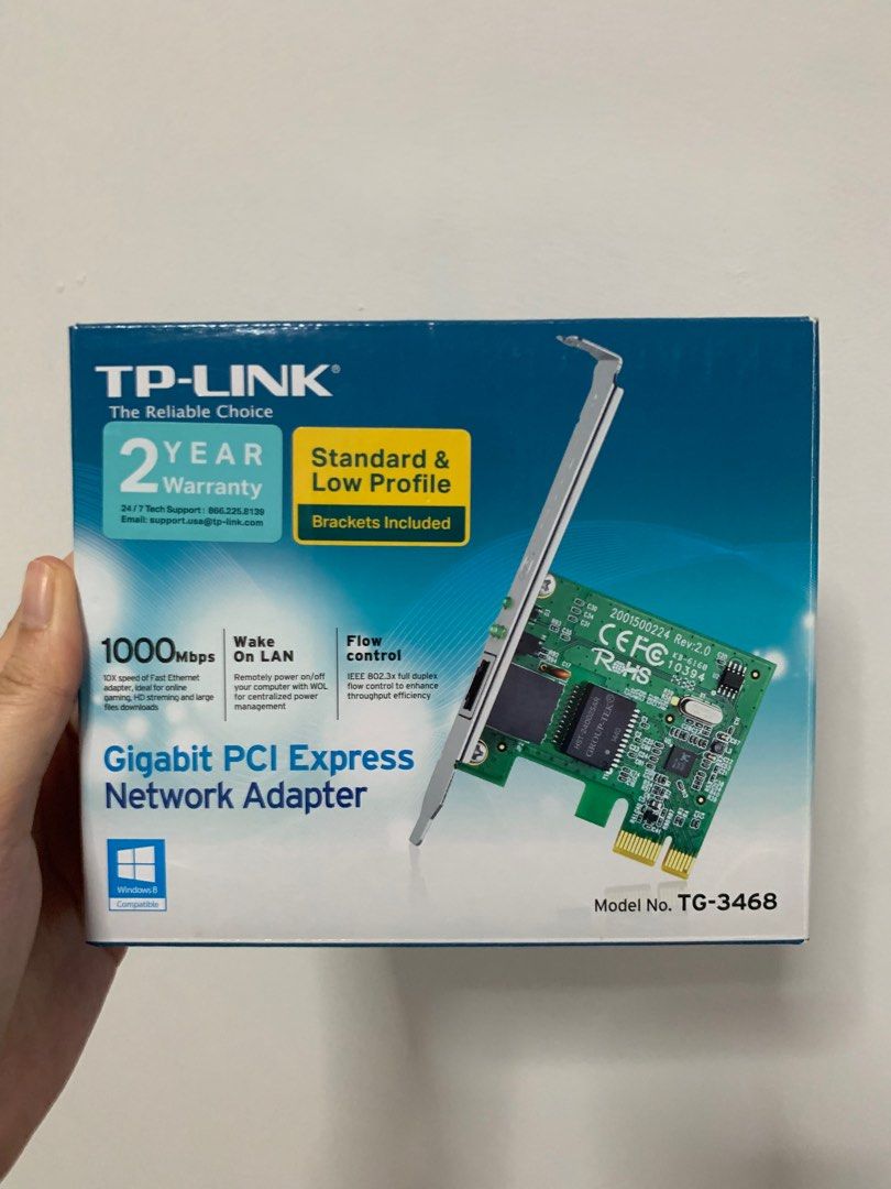 TP Link Network Adaptor, Computers & Tech, Parts & Accessories ...