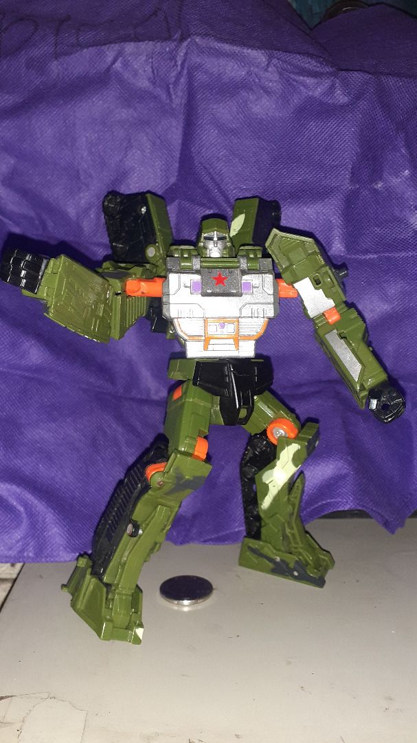 transformers megatron tank (Category: Action & Battle Toys) located in Manila. Submitted by eddyjoe2022 (Listing ID 1201305012, Image 3). Description: FS: megatron robot tank type with issue: center cannon missing no accessories wysiwyg.