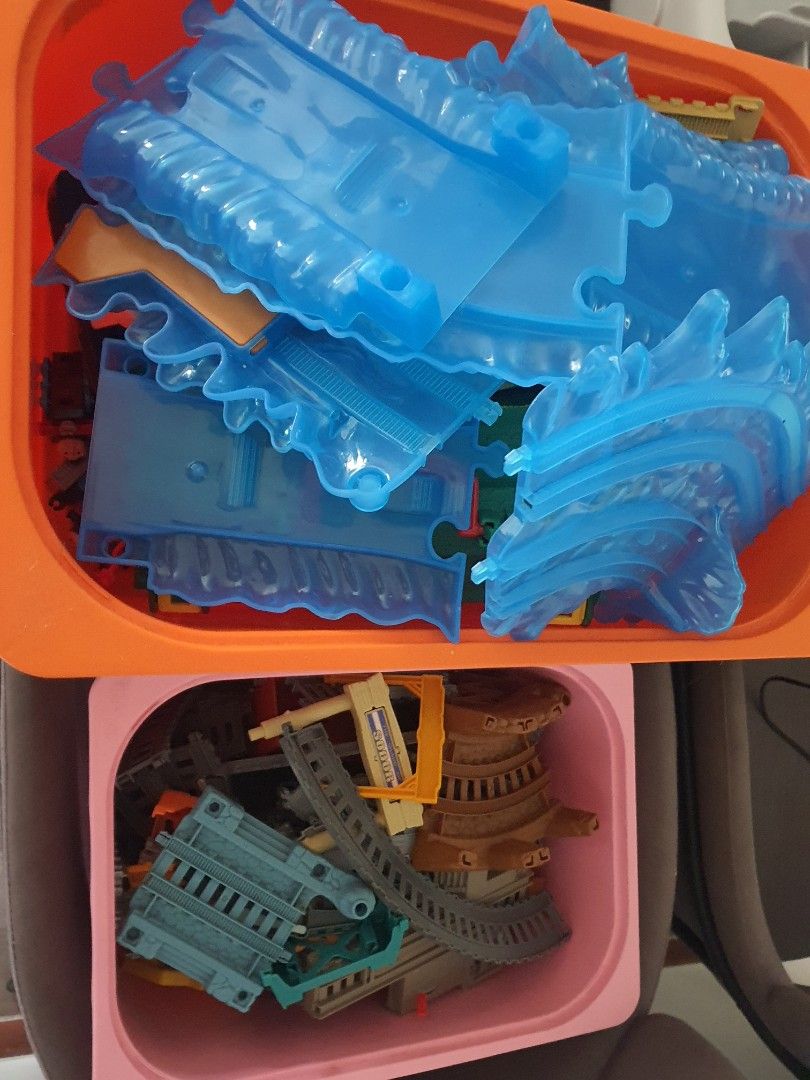 Container Train Toy Two Containers of Thomas Train Set Toy Lot, Hobbies & Toys, Toys ...