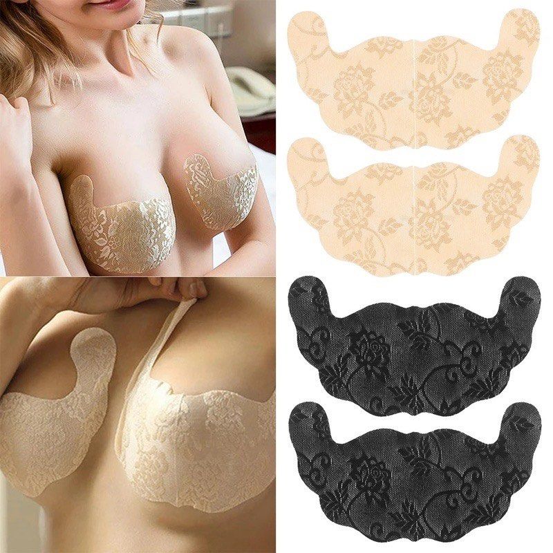Strapless Silicone Push Up Lifting Bra Invisible Breast Tape Bust Nipple  Cover