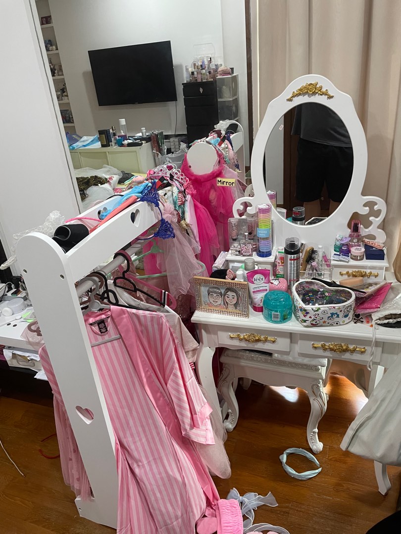 Vanity and wardrobe, Babies & Kids, Baby Nursery & Kids Furniture