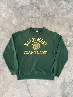 Vintage Champion Baltimore Maryland Spell-out Sweatshirt