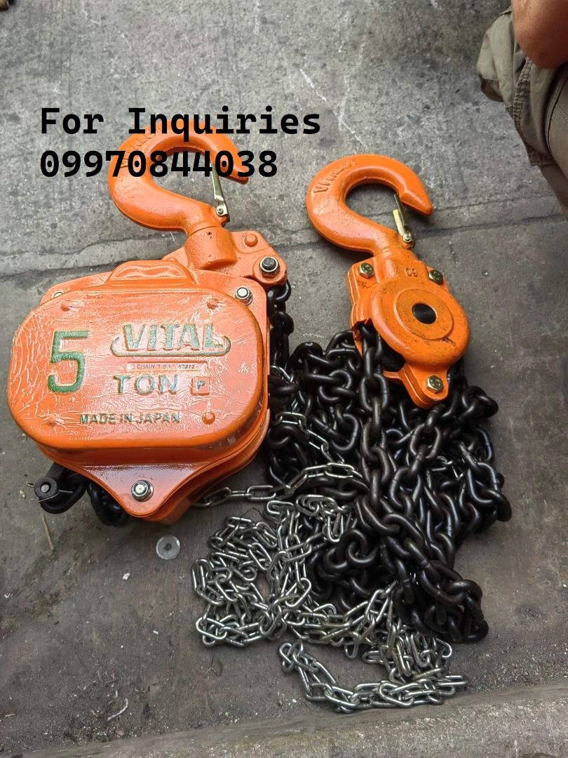 Vital Chain Block, Commercial & Industrial, Industrial Equipment on