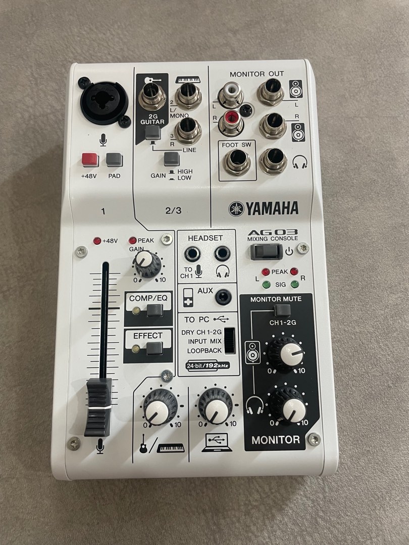 Yamaha AG03, Audio, Other Audio Equipment on Carousell