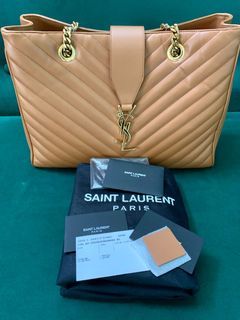 Saint Laurent Matelasse Monogramme Chevron