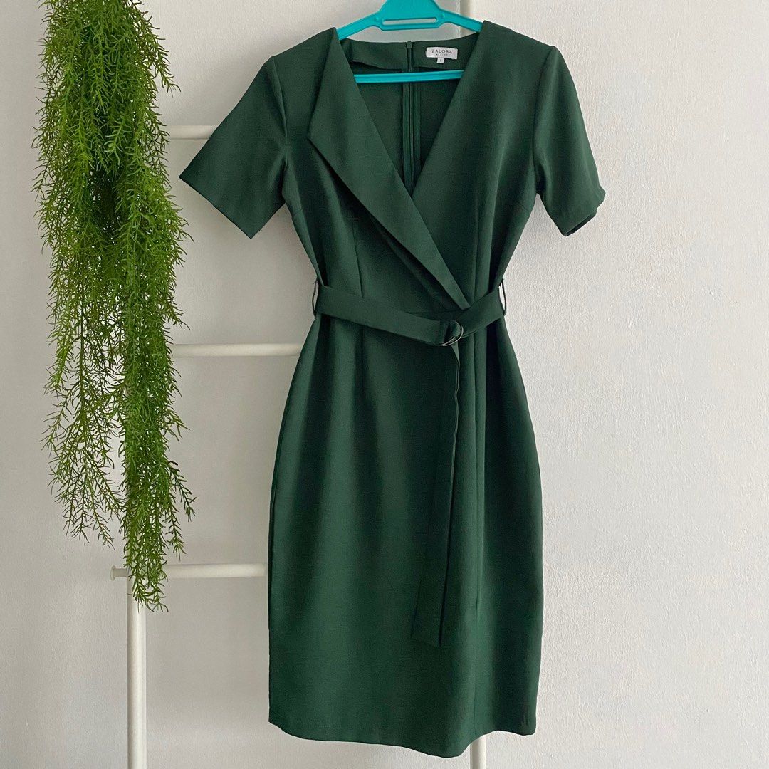 Zalora 2025 green dress
