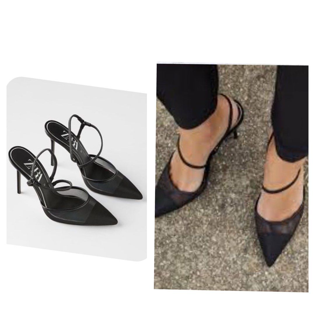 Zara mesh shoes sales