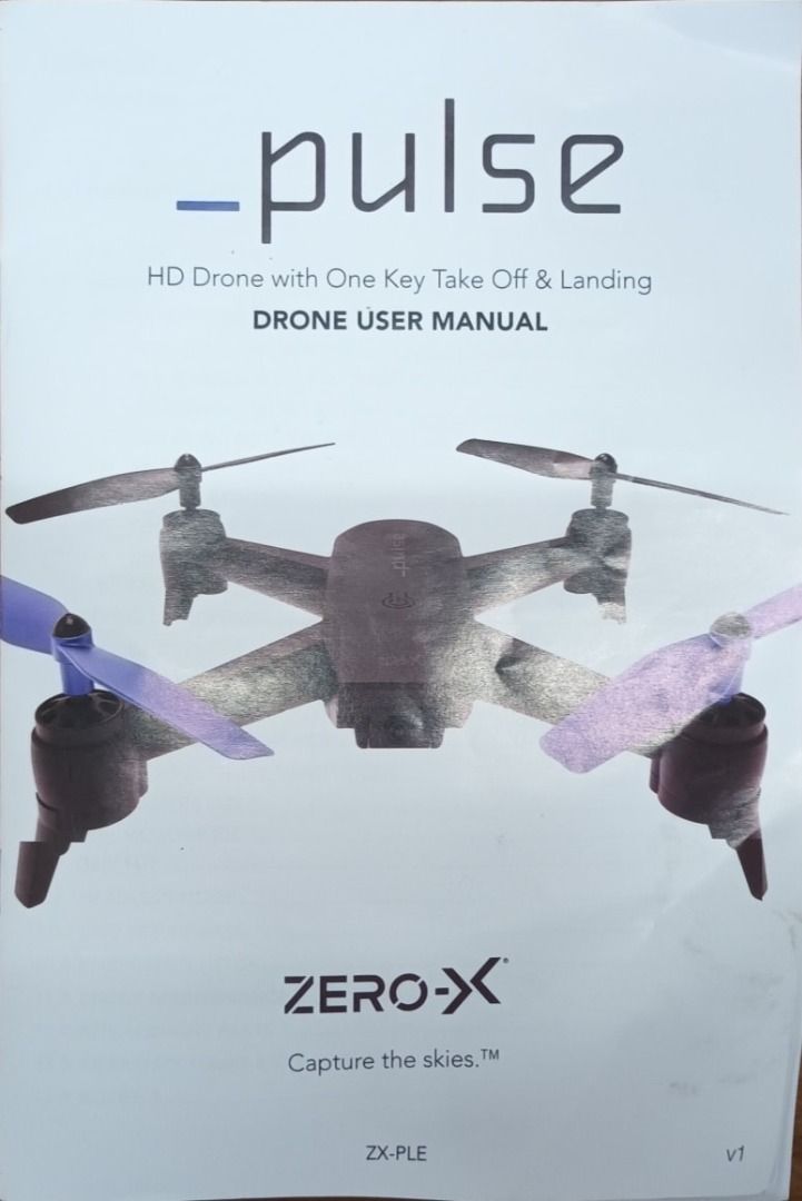 ZeroX Pulse HD Drone, Photography, Drones on Carousell