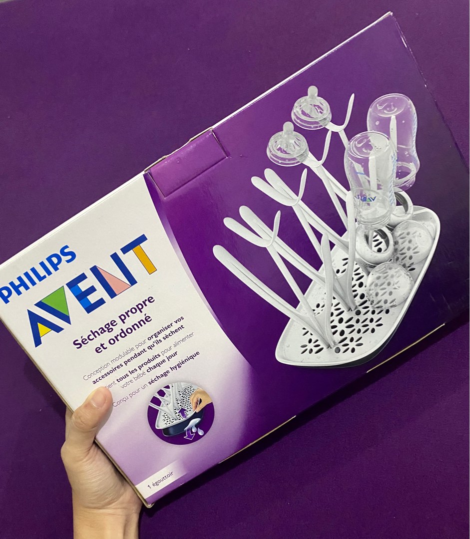 100 ORIGINAL Philips AVENT Bottle Drying Rack, Babies & Kids, Nursing