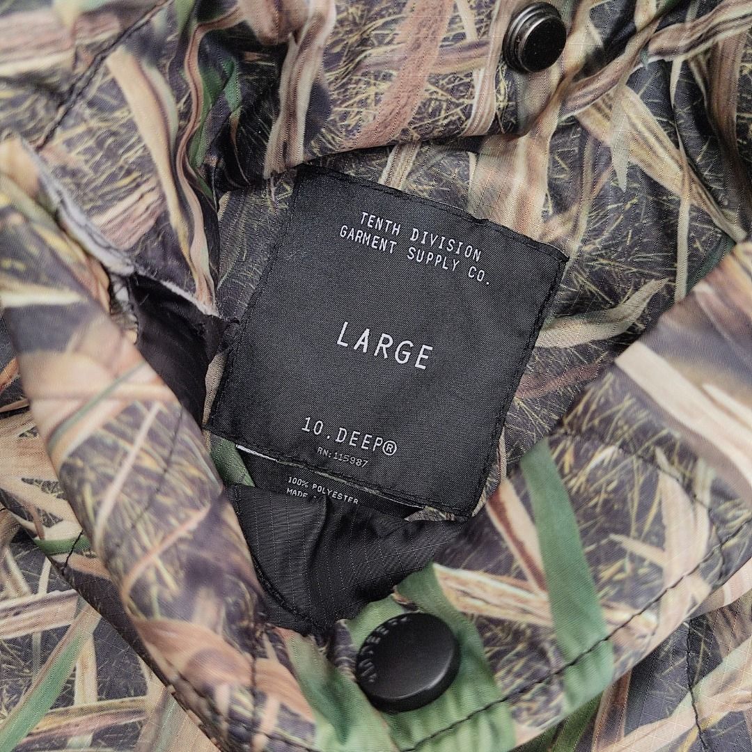 10 DEEP Reed Camo Reversible Quilted Jacket, Men's Fashion, Coats ...