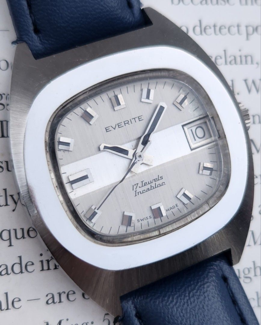 Everite hot sale incabloc watch