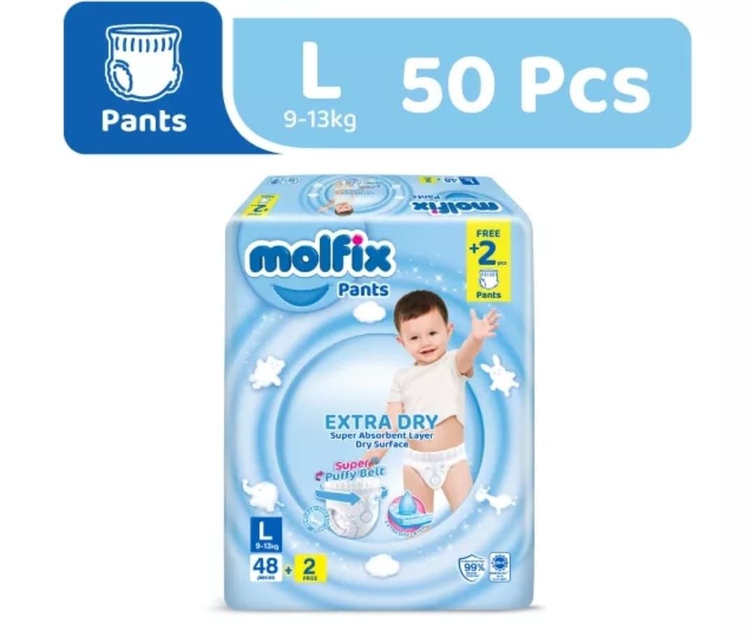 Buy LUVLAP DIAPER PANTS LARGE (LG) 9 TO 14KG 62 COUNT BABY DIAPER PANTS  WITH UPTO 12 HOUR PROTECTION Online & Get Upto 60% OFF at PharmEasy