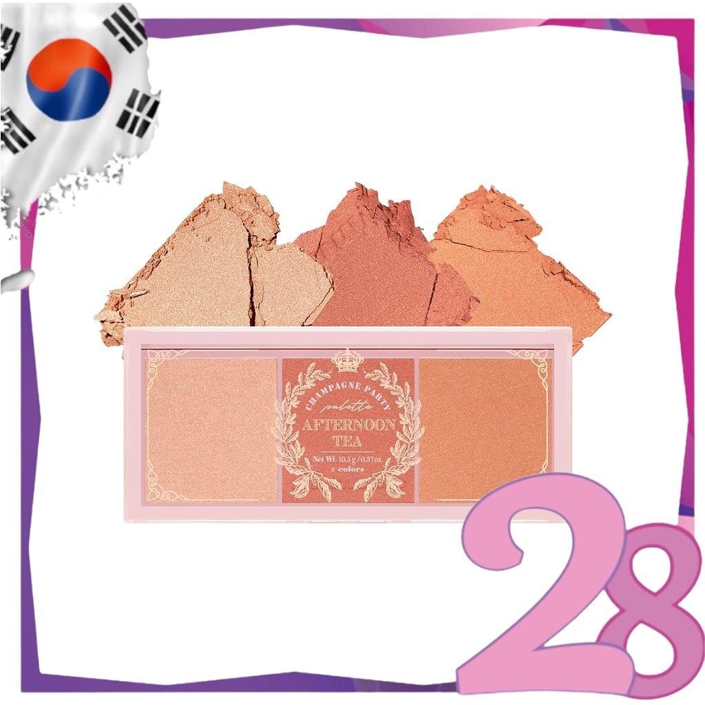 韓國- *Im Meme-下午茶腮紅盤#Champagne Party(8806190721099)[平行進口], 美容＆個人護理, 健康及美容-  皮膚護理, 化妝品- Carousell