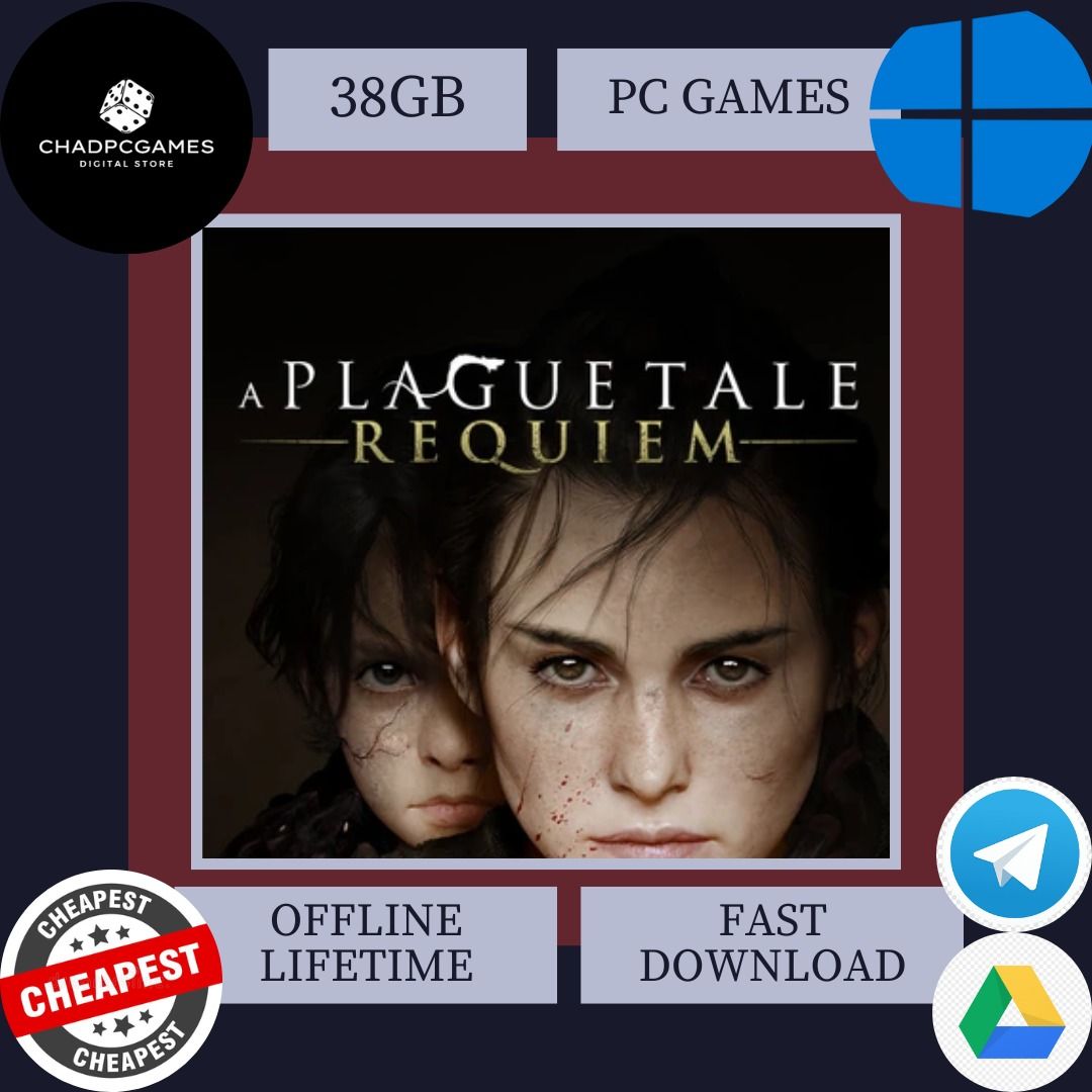 PS5: A Plague Tale innocence and requiem bundle, Video Gaming, Video Games,  PlayStation on Carousell