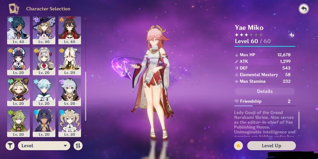 Account genshin impact murah (Yae Miko + sign with other 5star), Video