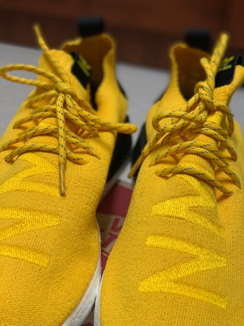Adidas primeknit yellow online nmd