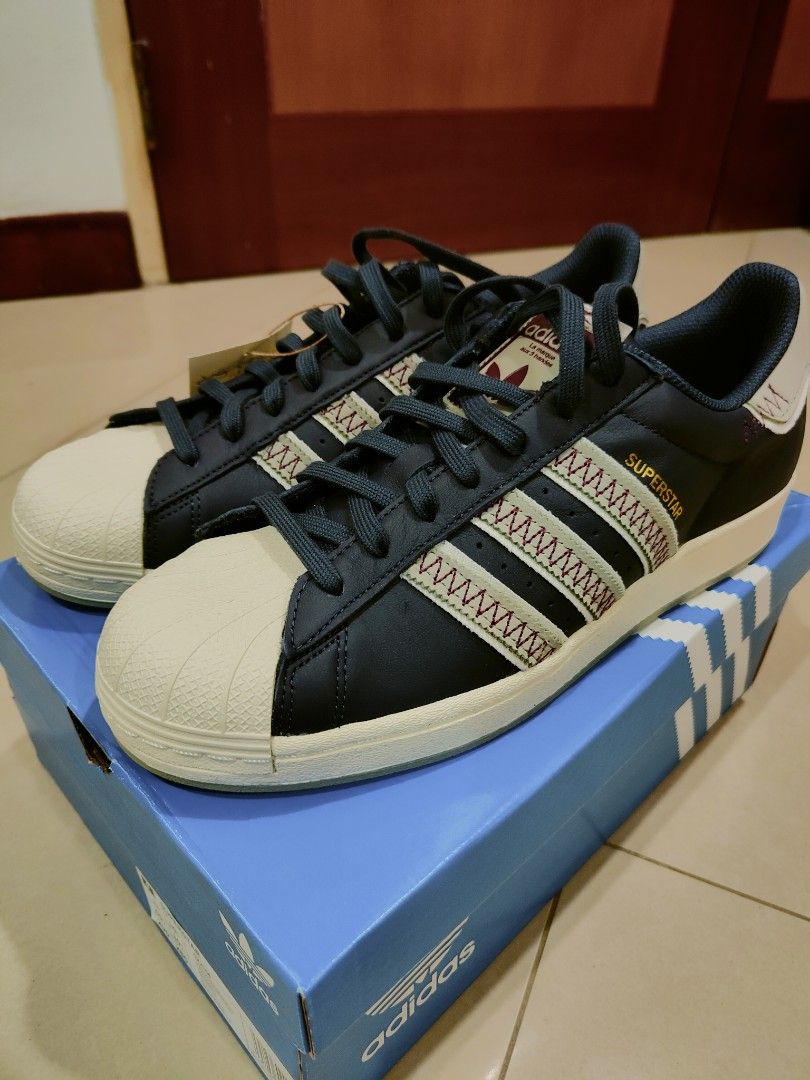 Adidas originals clearance superstar navy