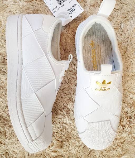 Adidas Superstar Slip on Women s Fashion Footwear Sneakers on