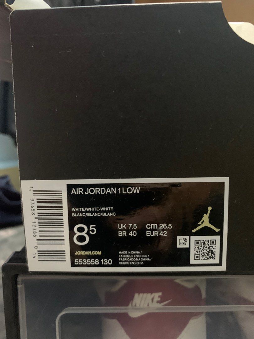 triple white aj1 low