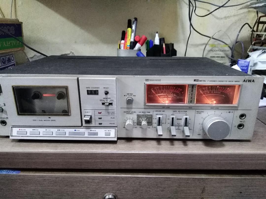 Aiwa M600 Cassette Deck, Audio, Other Audio Equipment on Carousell